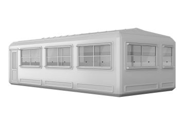 Glasvezelversterkte kunststof cabine