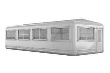 Glasvezelversterkte kunststof cabine