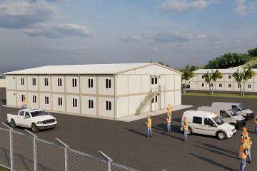 Slaapruimte voor 112 personen