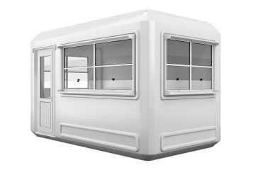 Glasvezelversterkte kunststof cabine