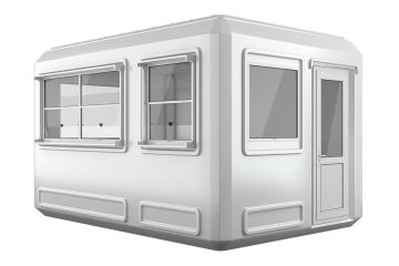 Glasvezelversterkte kunststof cabine