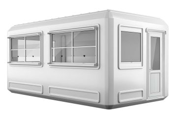 Glasvezelversterkte kunststof cabine