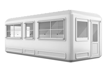 Glasvezelversterkte kunststof cabine