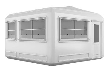 Glasvezelversterkte kunststof cabine